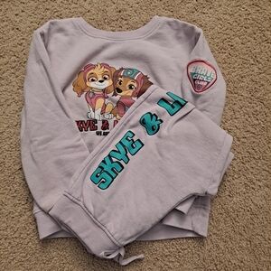 5T Paw Patrol Sweat Suit